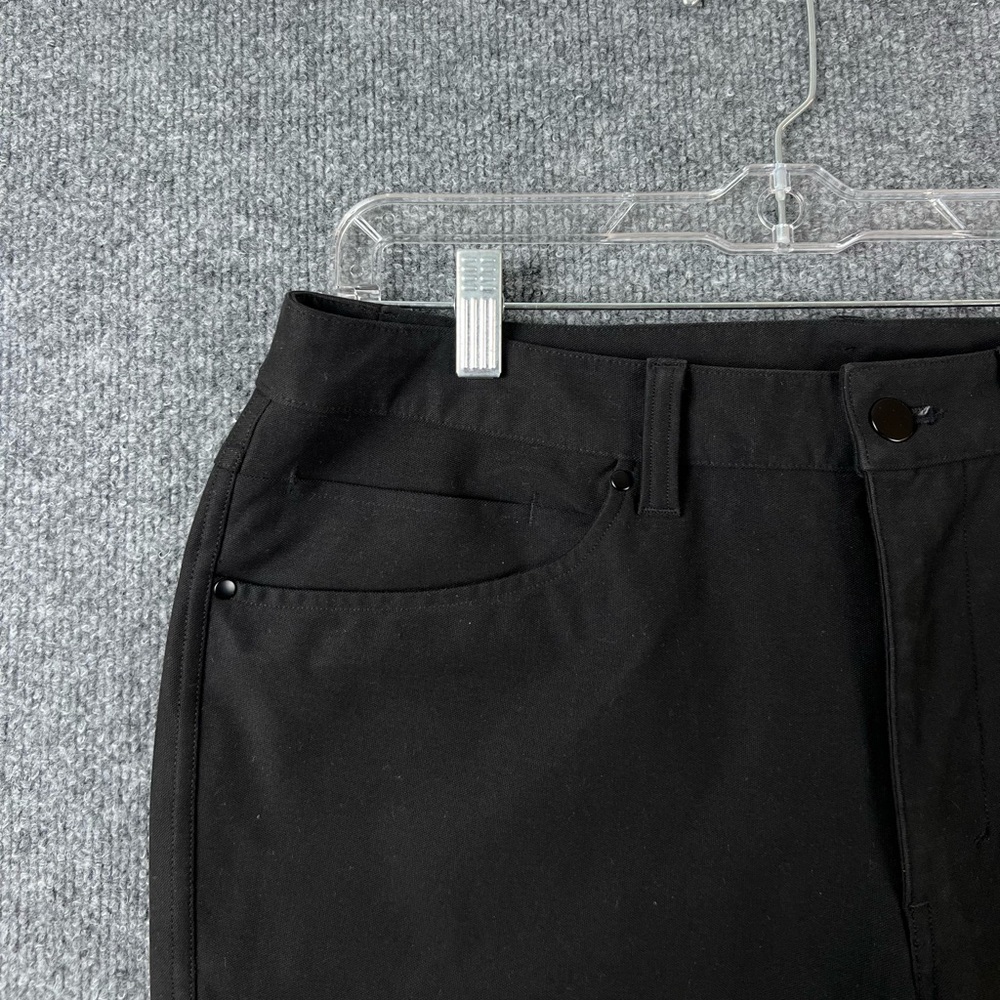 Lululemon Men's ABC Pant Size 32 Utilitech Abrasion Resistant LM5ABNS Black S - Picture 2 of 7